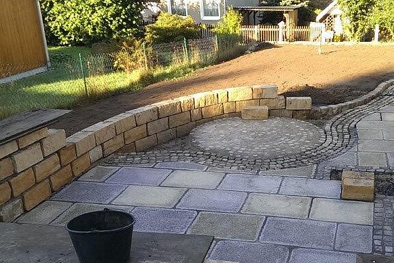 Graue und Braune Gredplatten nach Maß