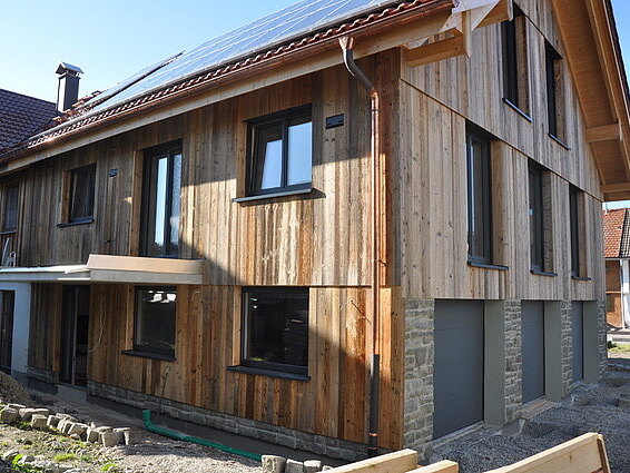 Altholzschalung als Architektursprache